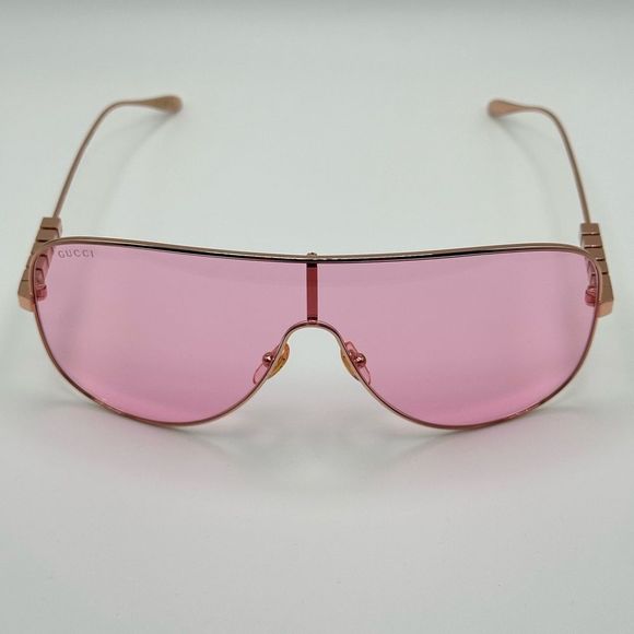 Gucci Accessories - BRAND NEW GUCCI GG1436S 004 Gold Pink Unisex Sunglasses